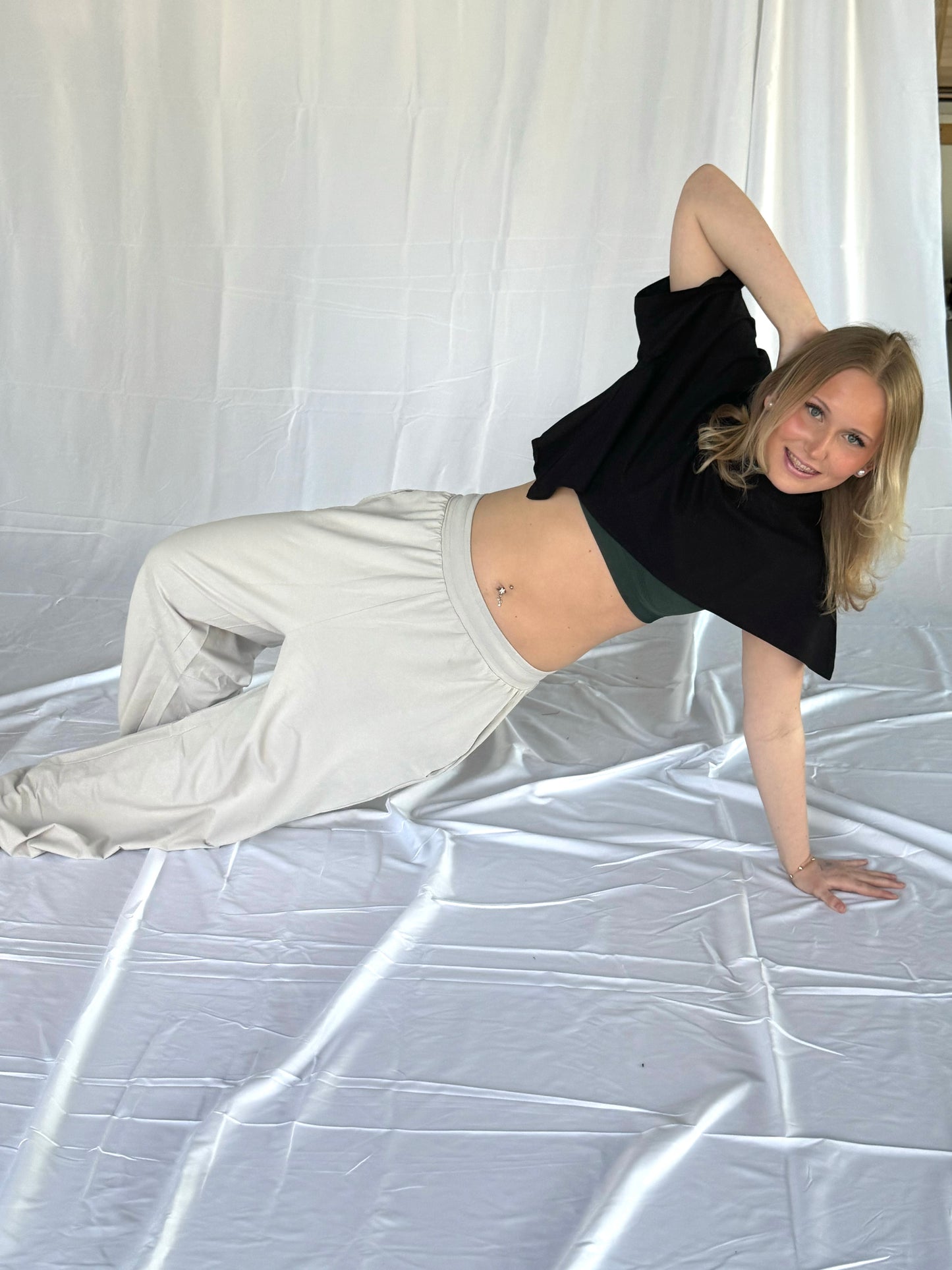 short CORE STAR sweatpant grå